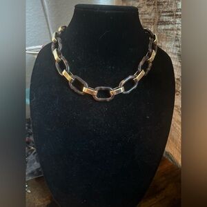 Michael Kors Gold and Tortoise Necklace